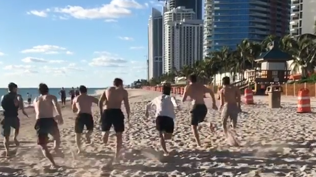 Burying in the Beach